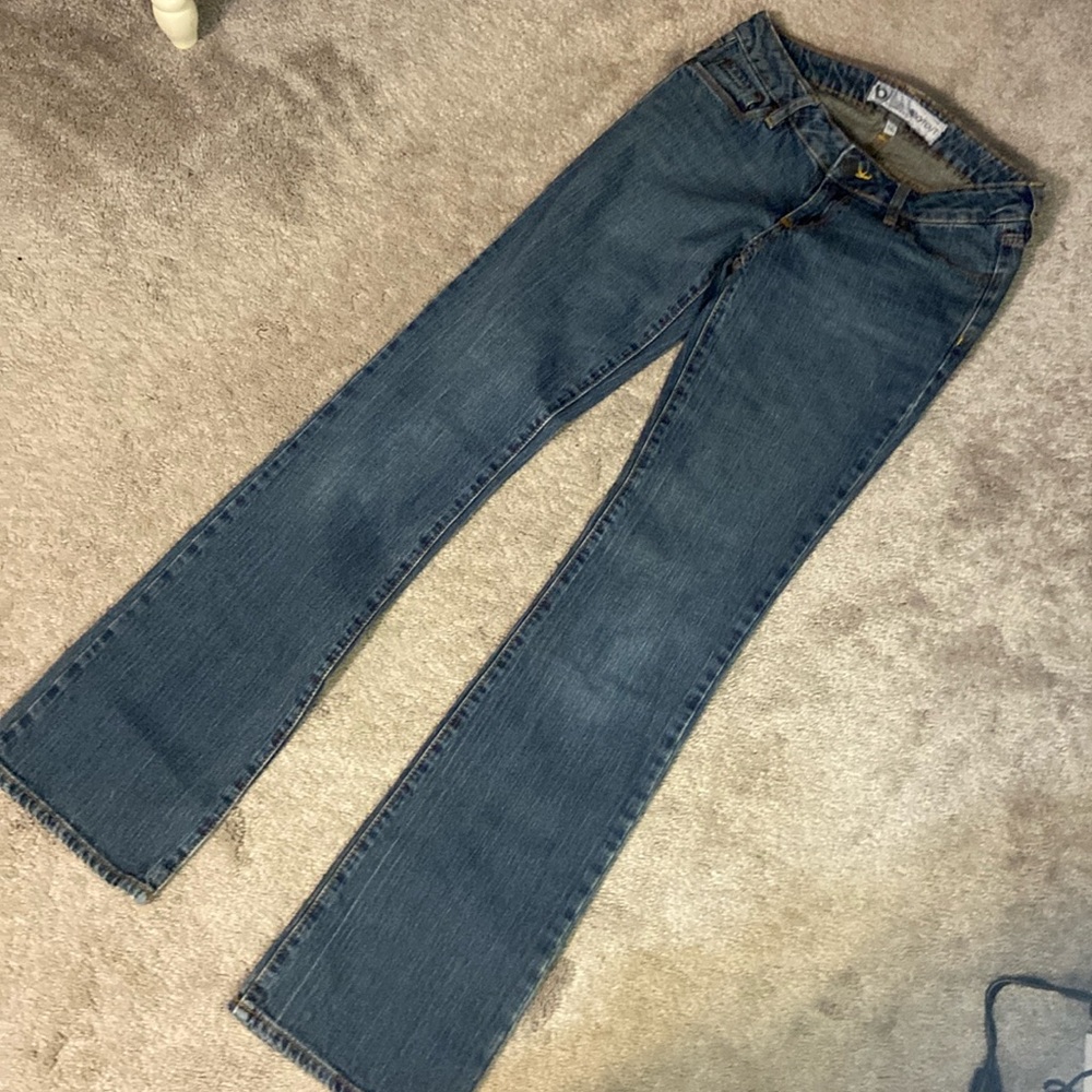 Pacsun Bullhead Bootcut Low Rise Denim Blue Jeans Women's Size 5 Long